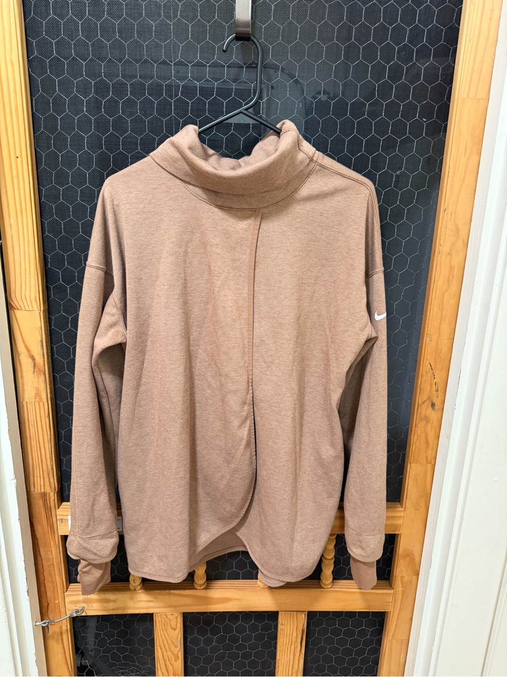 Nike Tan/Brown Dri-FIT Pullover Sweatshirt
